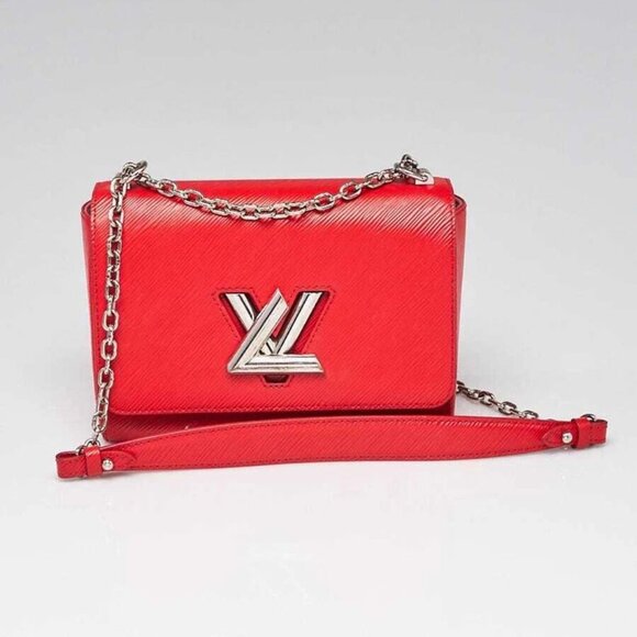 Louis Vuitton Coquelicot Epi Leather Twist MM Bag - Picture 1 of 11